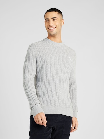 Abercrombie & Fitch Pullover i grå: forside