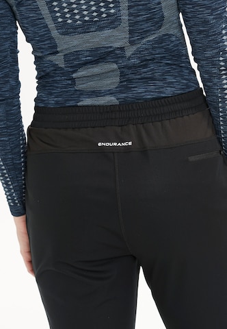 ENDURANCE Regular Outdoor Pants 'Leeving' in Black