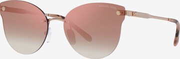 Lunettes de soleil Michael Kors en or : devant