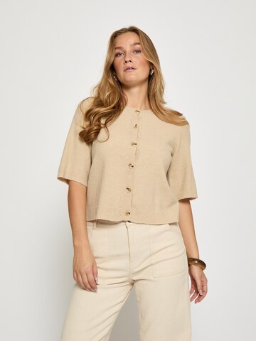 minus - Cárdigan 'Janna' en beige: frente