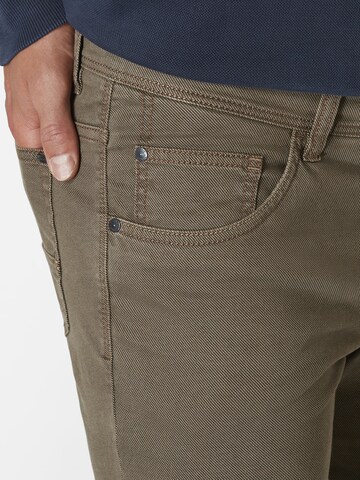 PADDOCKS Slimfit Hose in Braun