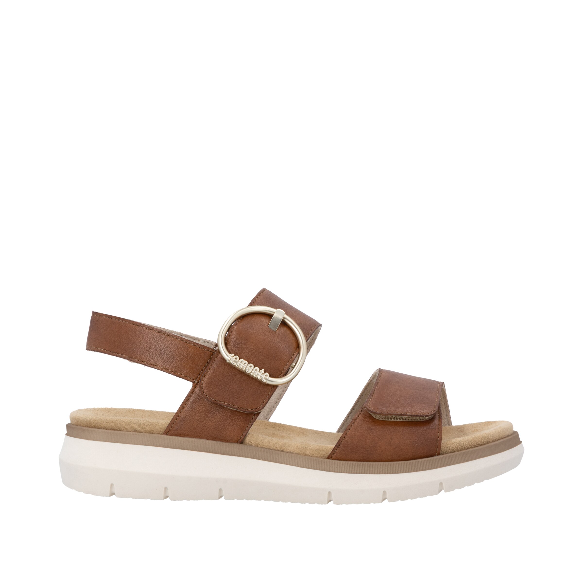 REMONTE Strap Sandals in Brown