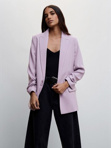 MANGO Blazer 'ELEONOR' in Purple: front