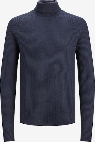 JACK & JONES Pullover 'PANNEL' in Blau: predná strana