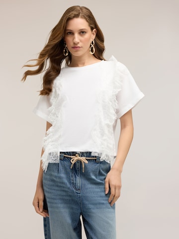 MOTIVI - Camiseta en blanco: frente