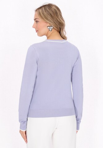 faina Trui in Blauw