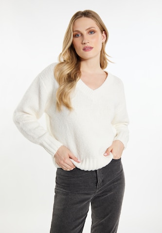 DreiMaster Vintage Sweater in White