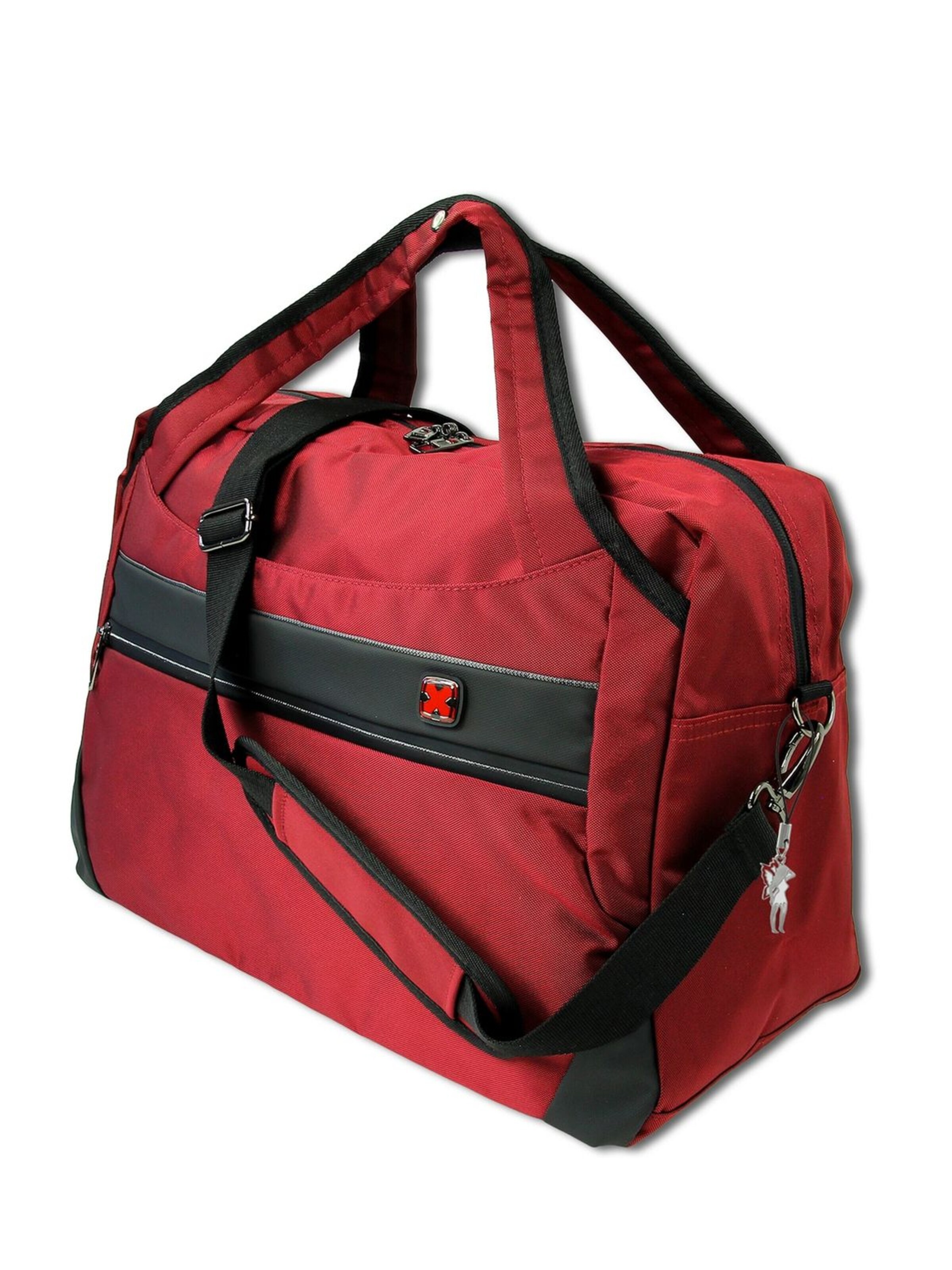 Travel N Meet - Bolsa de viaje en rojo