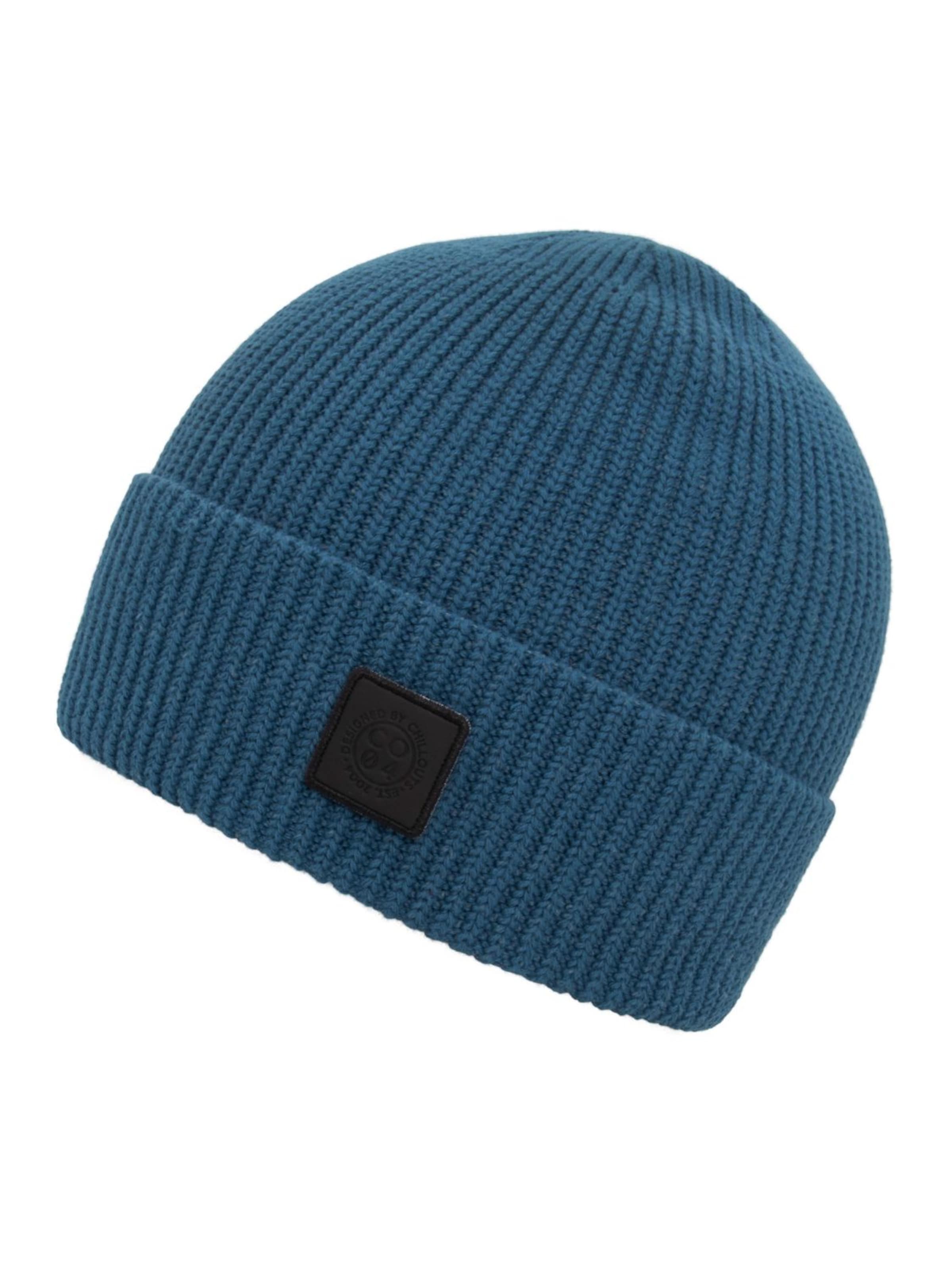 chillouts Mütze '"Karl"'‌‌‌‌ in Blau: Vorderseite