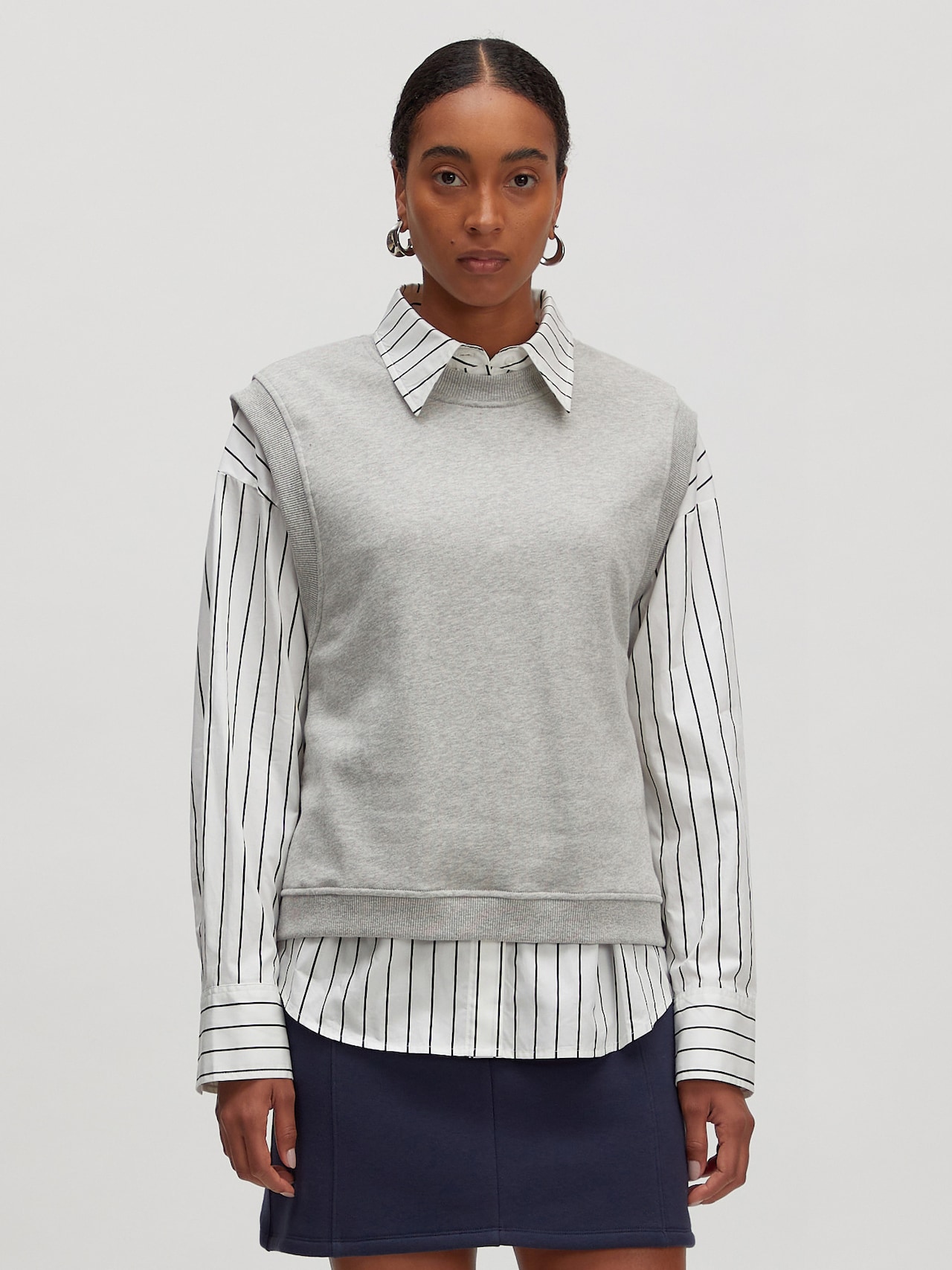 EDITED Produkte Pullunder 'Ibar' grau