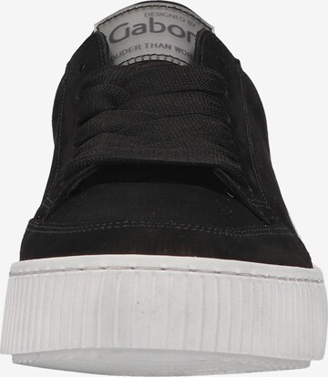 GABOR Sneaker in Schwarz