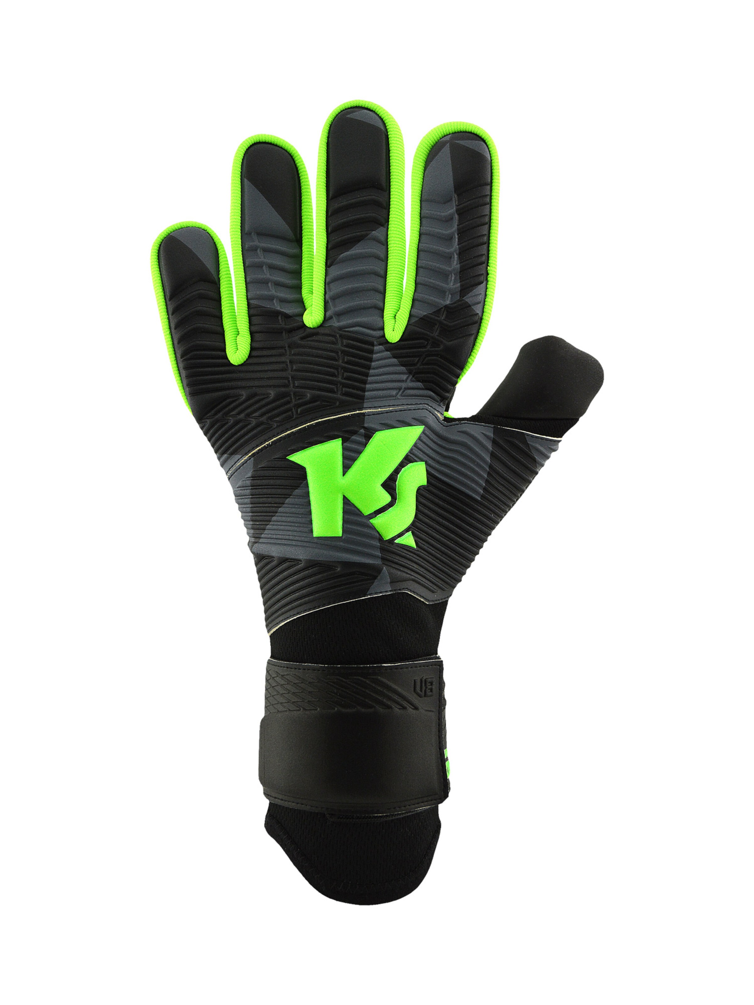 KEEPERsport Sports gloves in Black: front