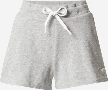 Pantalon de sport 'CAS' 4F en gris : devant