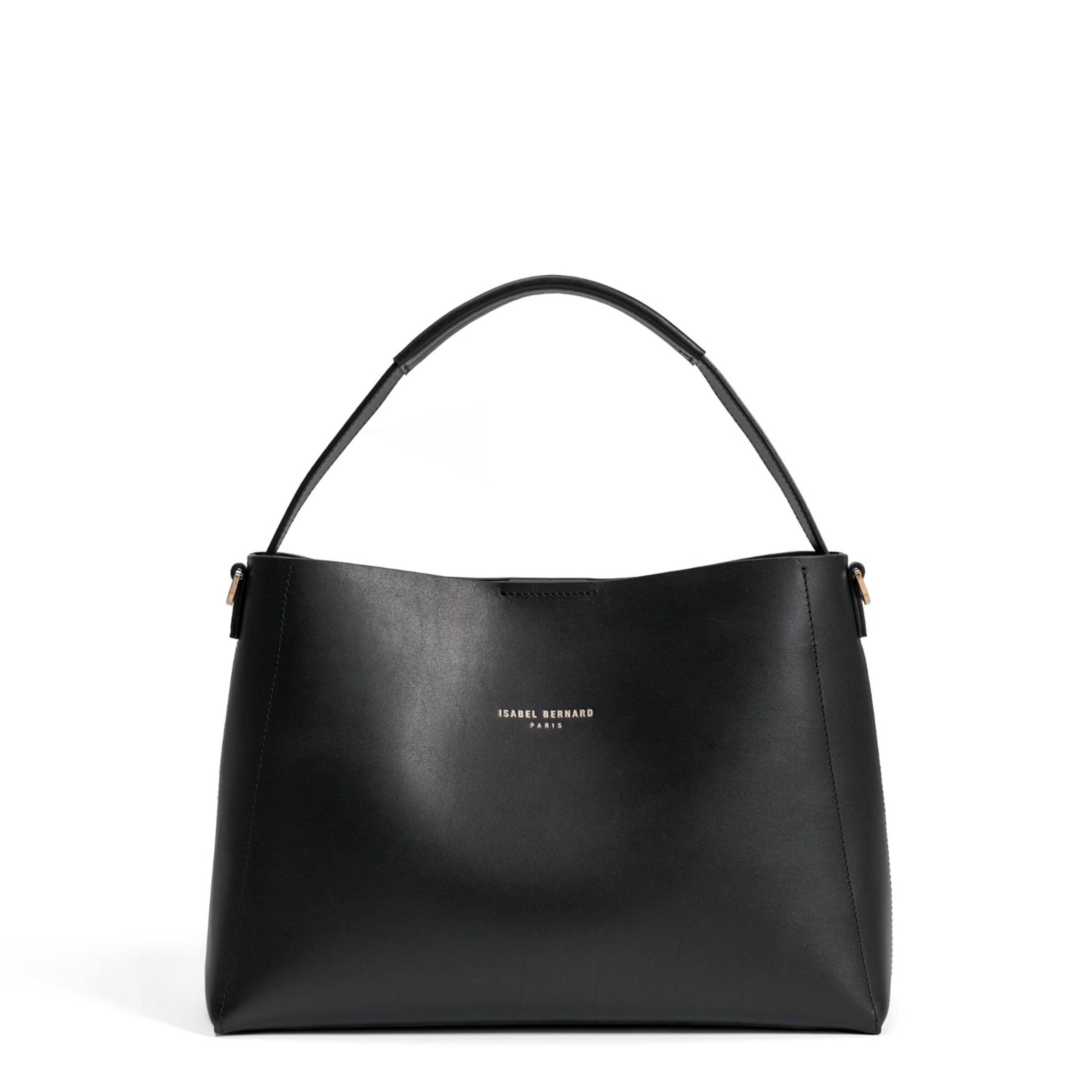 Isabel Bernard Handtasche in Schwarz: Vorderseite