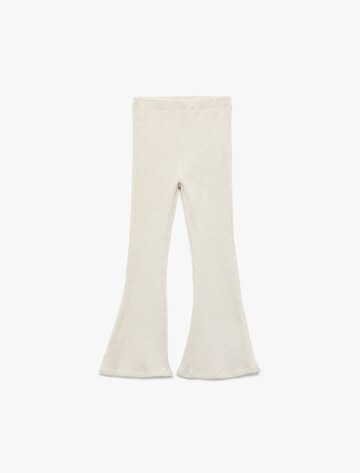Koton Flared Trousers in Beige