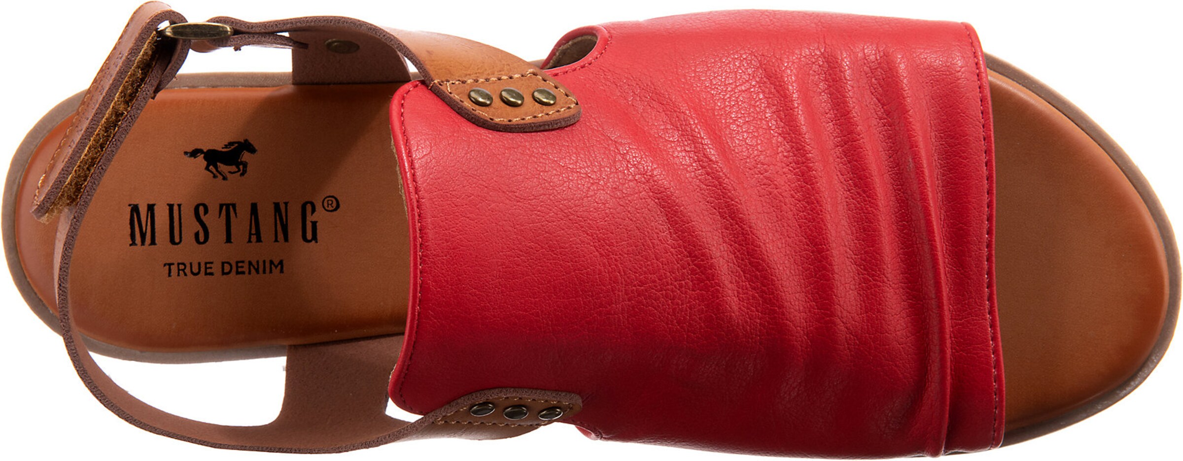 MUSTANG Sandale in Rot