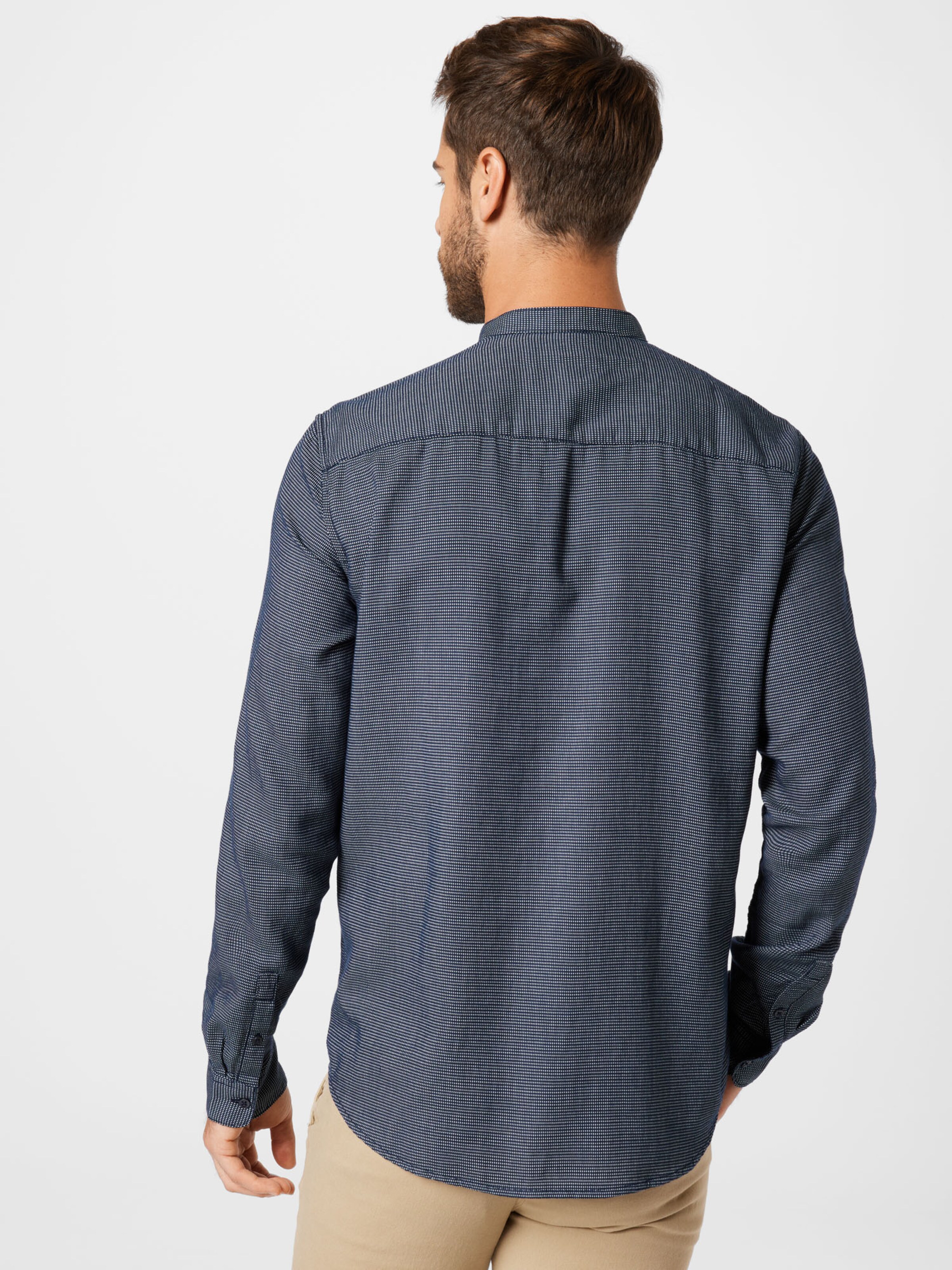 Männer Hemden TOM TAILOR DENIM Hemd in Nachtblau - SD47660 Männer Hemden TOM TAILOR DENIM Hemd in Nachtblau - SD47660