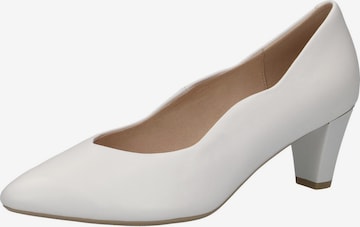 CAPRICE Pumps in White: front