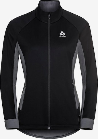 ODLO - Chaqueta deportiva 'Brensholmen' en negro: frente