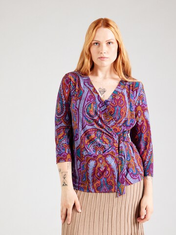 Lauren Ralph Lauren Plus Kardigan 'CLASSIC' – pink: přední strana