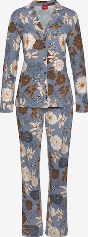 Pijama de la s.Oliver pe albastru: față