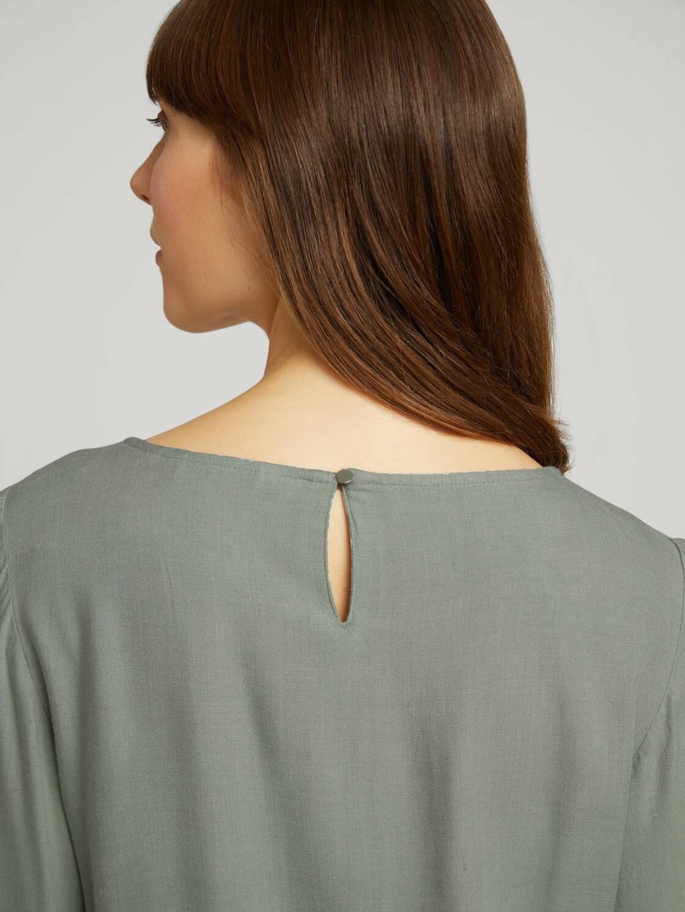 Frauen Große Größen TOM TAILOR Bluse in Pastellgrün - GW56673 Frauen Große Größen TOM TAILOR Bluse in Pastellgrün - GW56673