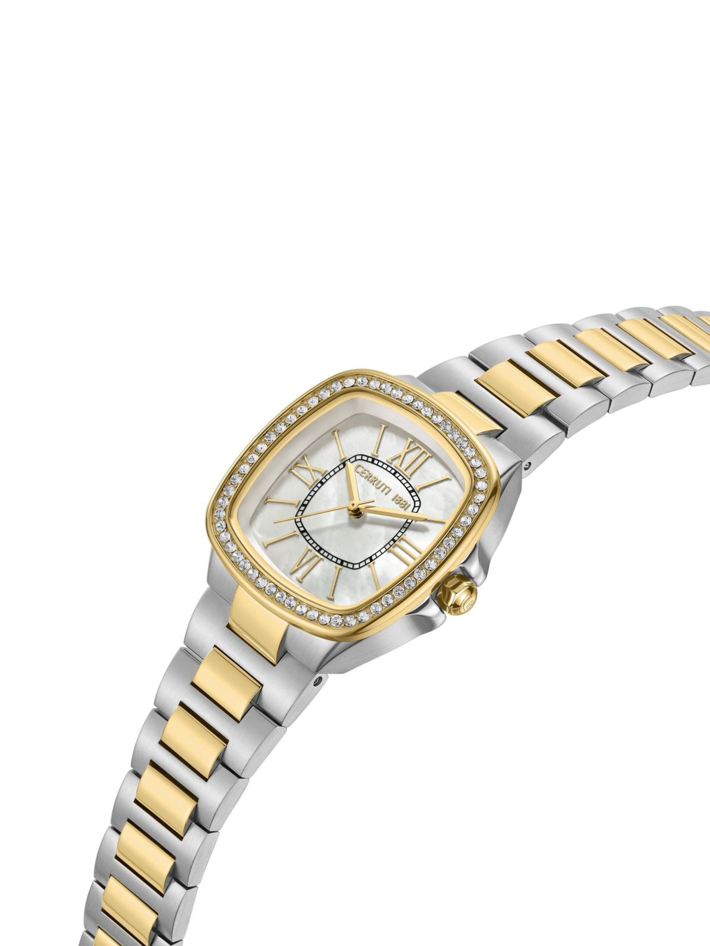 CERRUTI 1881 Analog watch 'Function watch Casale' in Silver