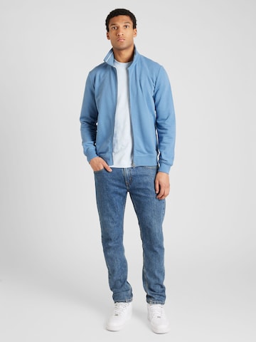 s.Oliver Zip-Up Hoodie in Blue