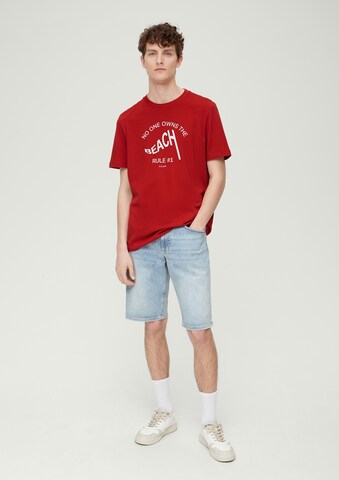 s.Oliver T-Shirt in Rot