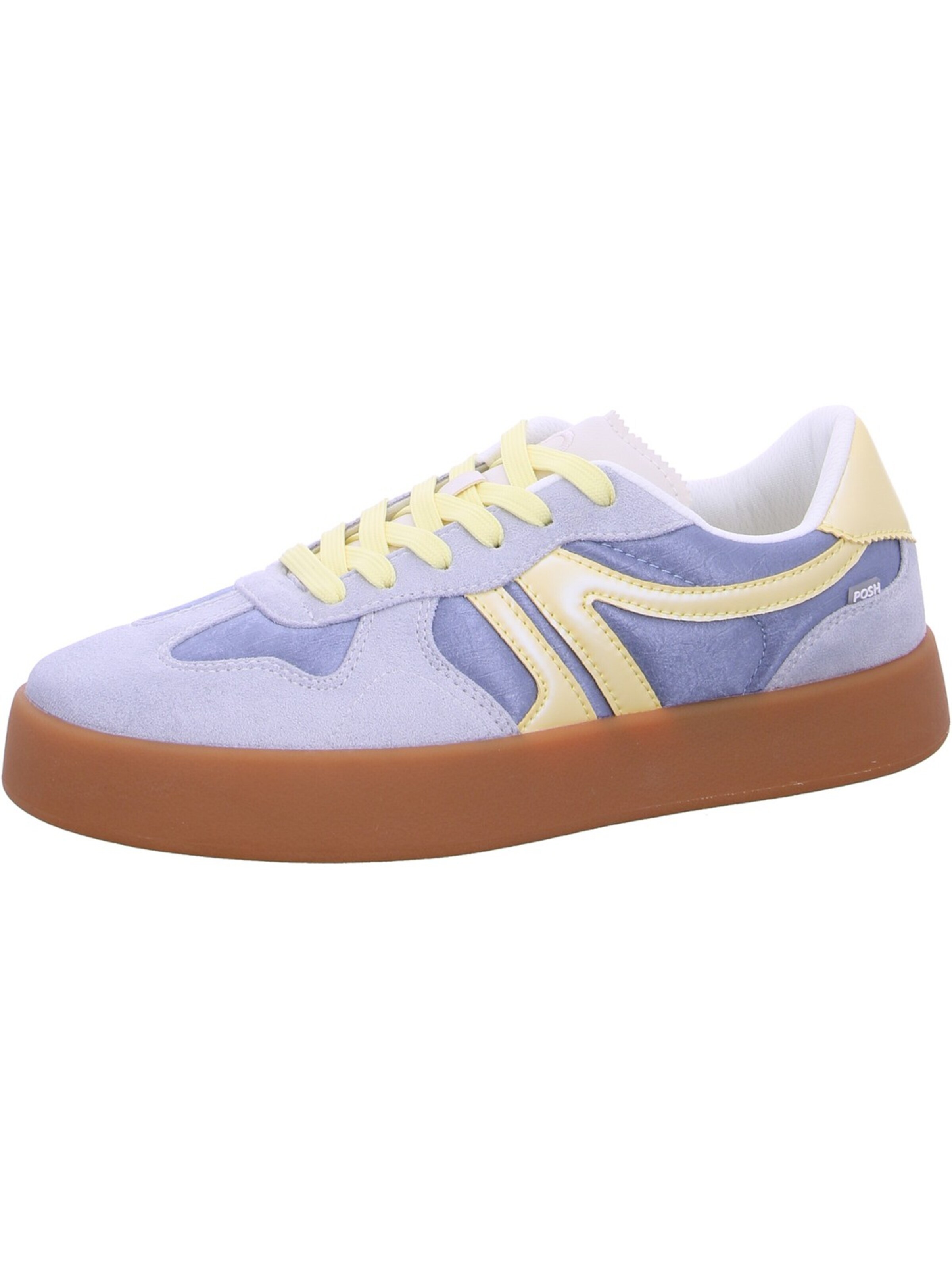 PS Poelman Sneakers in Blue: front