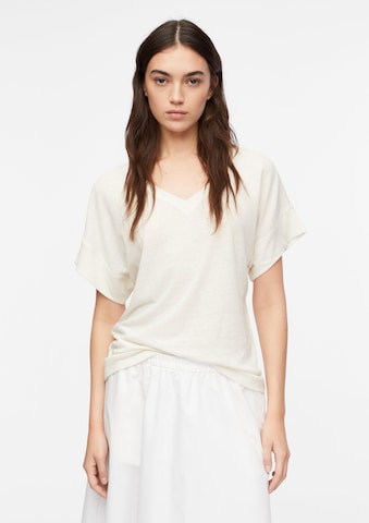 T-shirt COMMA en beige : devant
