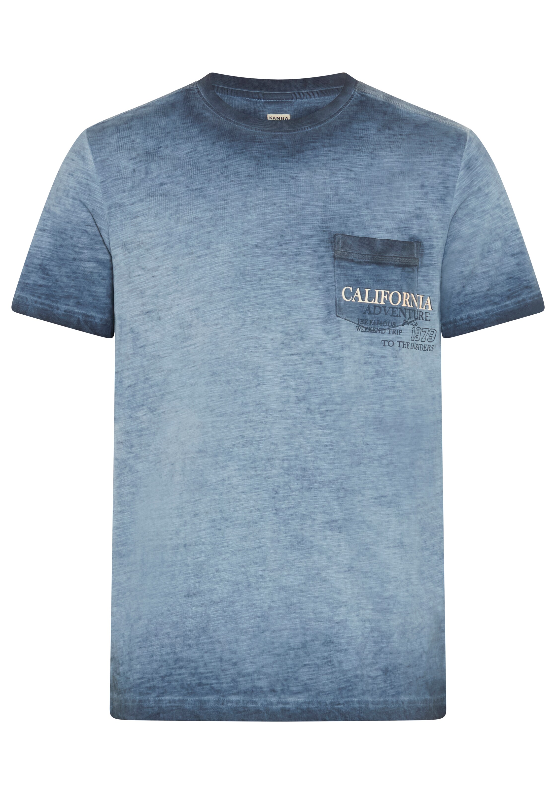 KangaROOS Shirt in Blue: front