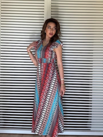 JANE's Dress in Mixed colors: front