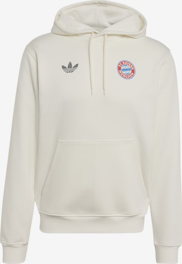 M dydžio Sportinio tipo megztinis 'FCB' iš ADIDAS ORIGINALS, spalva – balta, Prekių apžvalga
