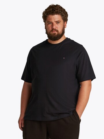 Tommy Hilfiger Big & Tall Shirt 'ESSENTIAL' in Black: front