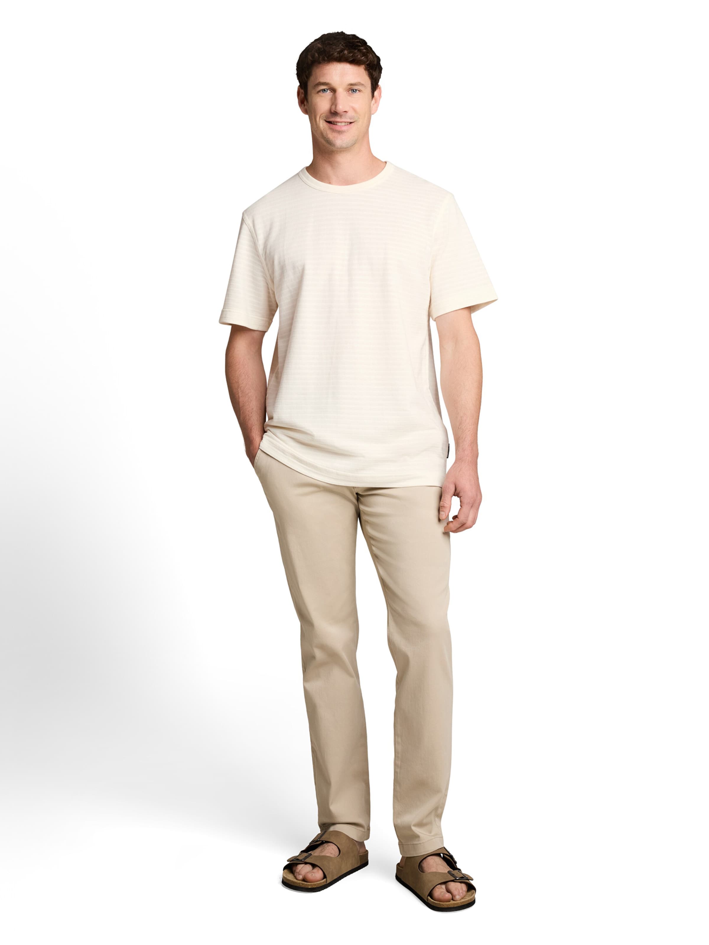 TOM TAILOR - Camisa em bege