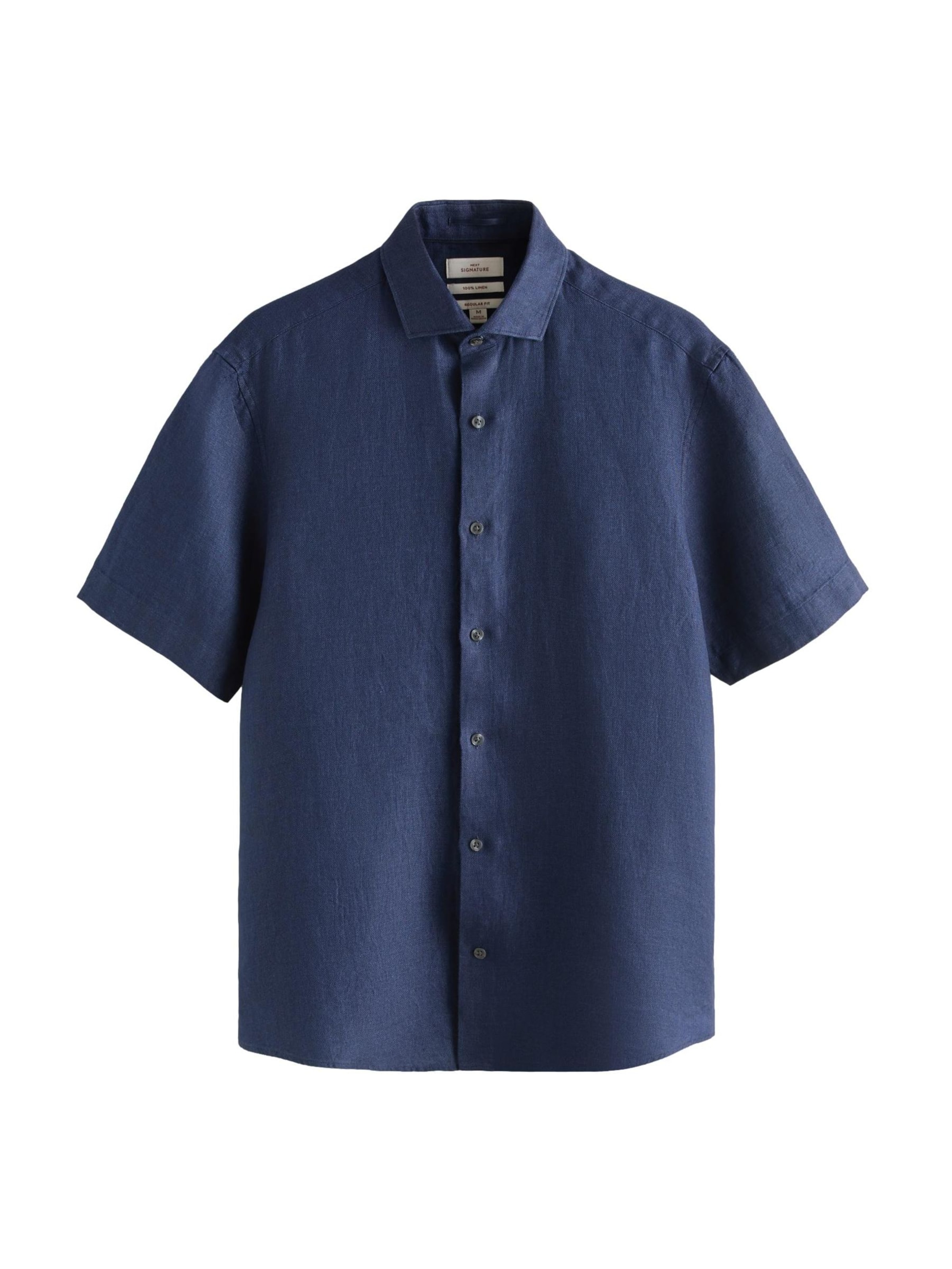 Next Regular Fit Hemd in Blau: Vorderseite