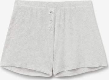 INTIMISSIMI Pyjamahose 'Chic Comfort' in Weiß: Vorderseite