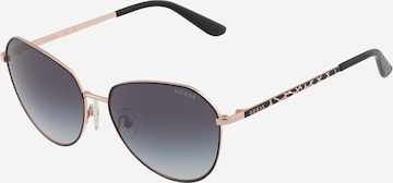 Ochelari de soare de la GUESS pe negru: față