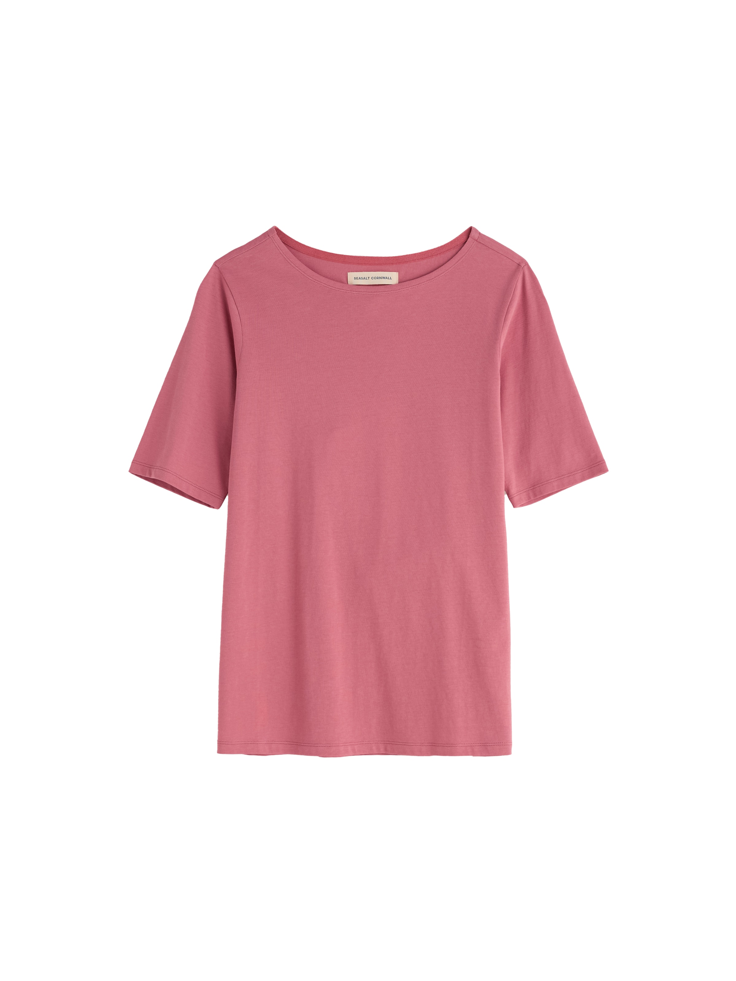 Seasalt Cornwall Tričko 'Poisson' – pink: přední strana