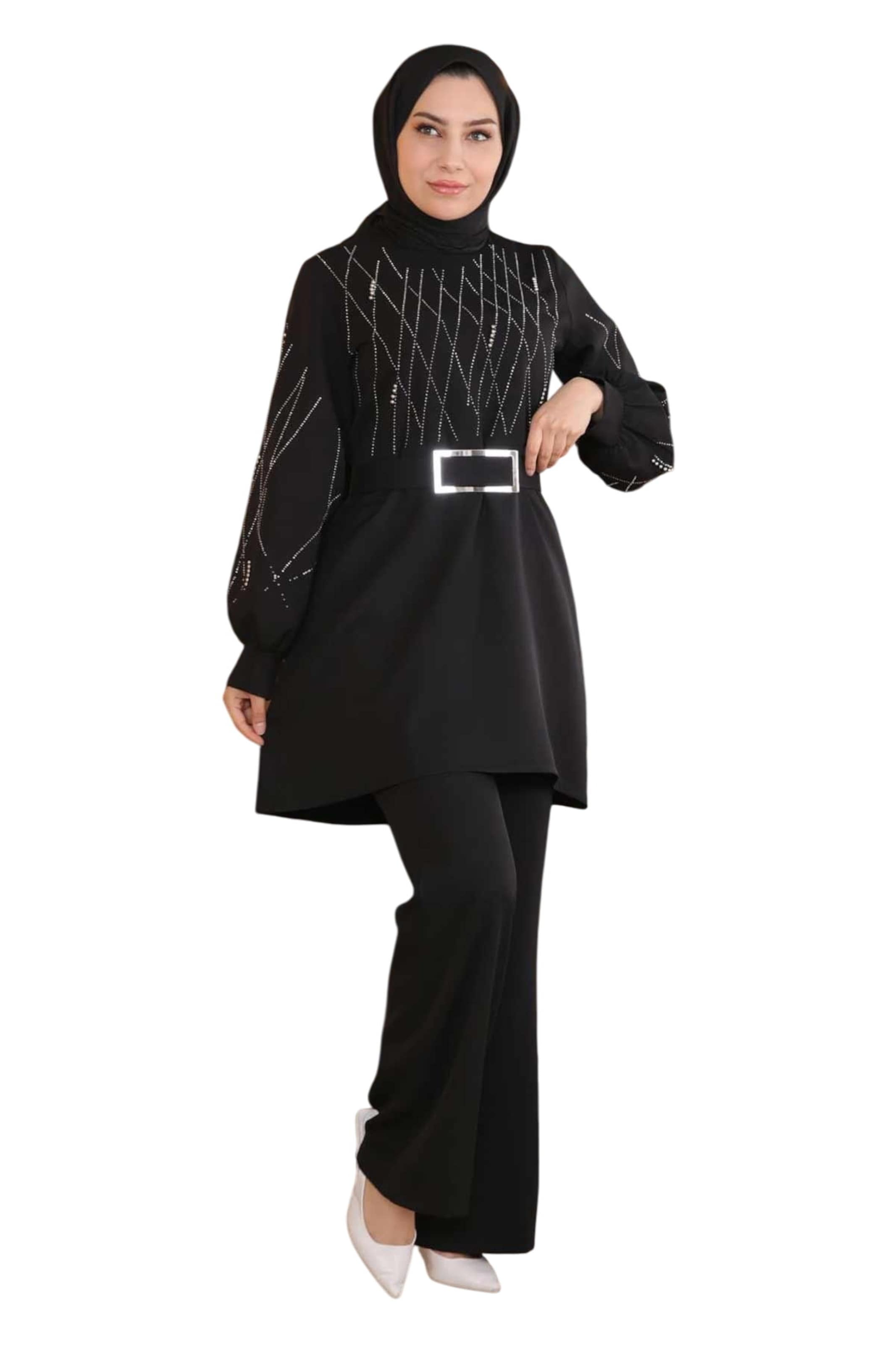 MODAMIHRAM Set in Schwarz