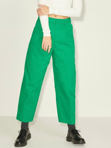 JJXX Loose fit Pleated Pants 'LYKKE' in Green: front