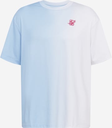 SikSilk Shirt in Blauw: voorkant