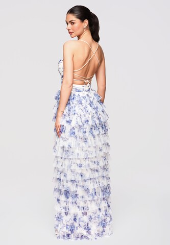Ombre Avondjurk in Blauw