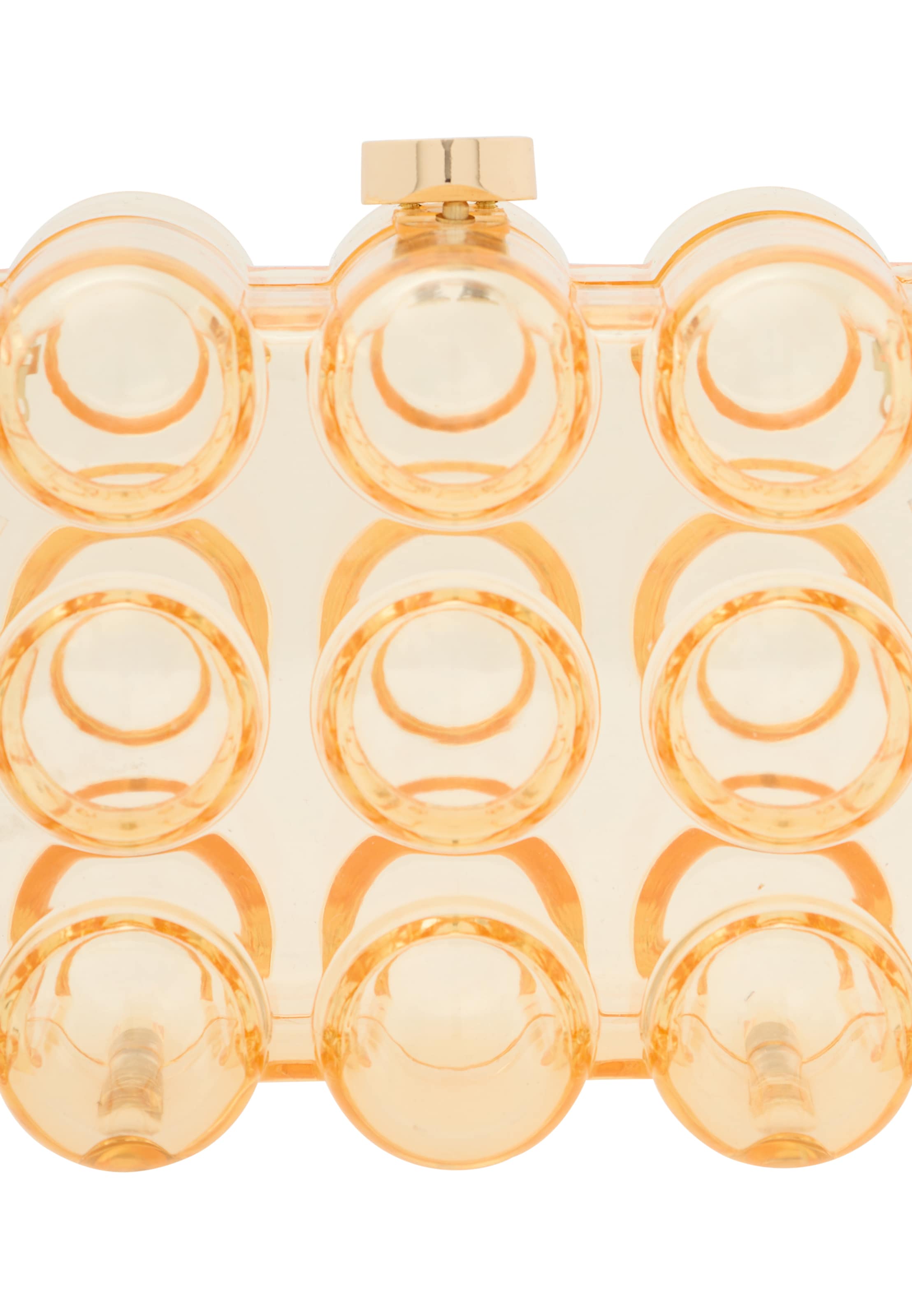 KRZY Clutch 'Krzy' in Orange