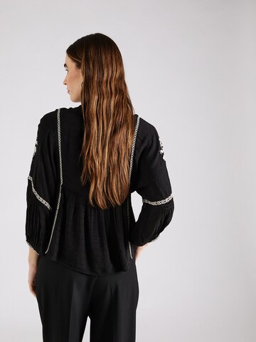 Vanessa Bruno Blouse 'BALTIK' in Zwart