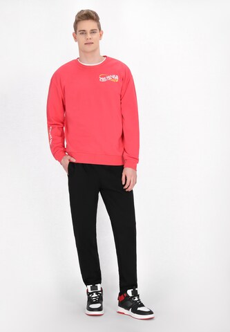Mo ATHLSR Sweatshirt 'Back To School' in Red