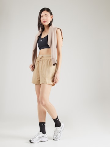 Loosefit Pantalon Nike Sportswear en beige