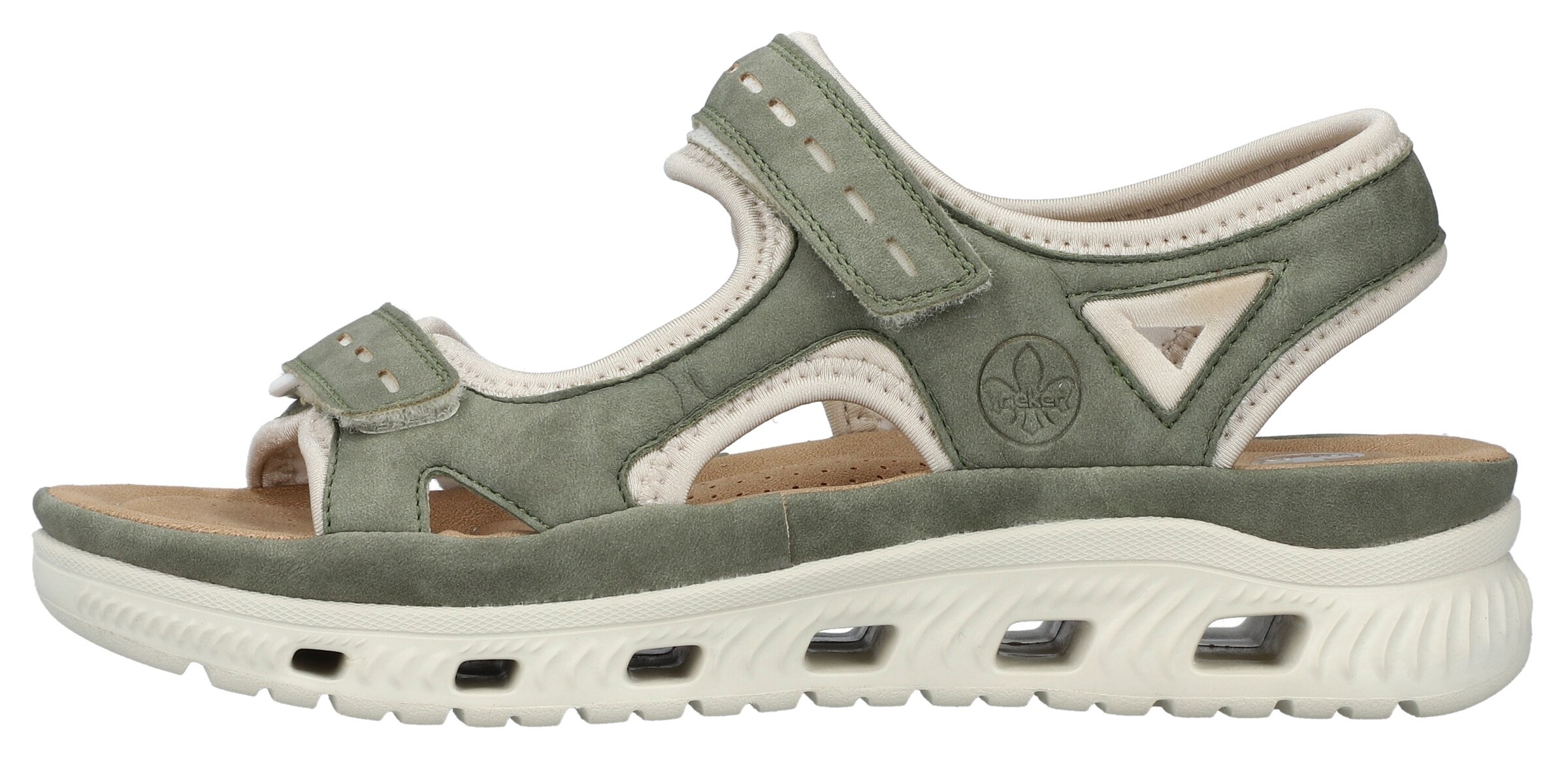 Rieker Trekingové sandále '64066' - Zelená