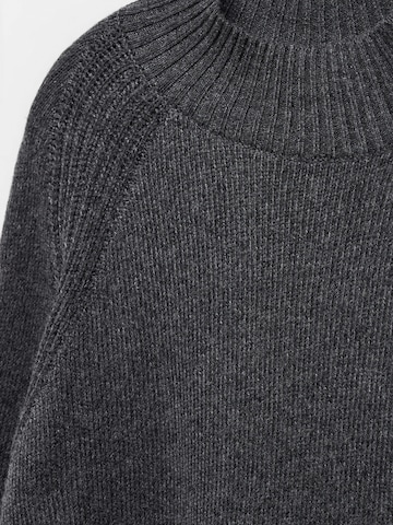 MANGO Pullover 'Basta' in Grau